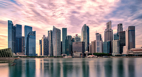 Singapore's central business district