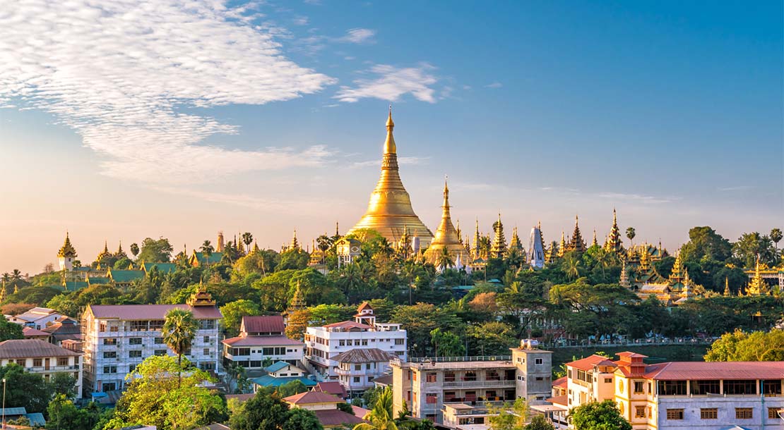 A temple in Myanmar 