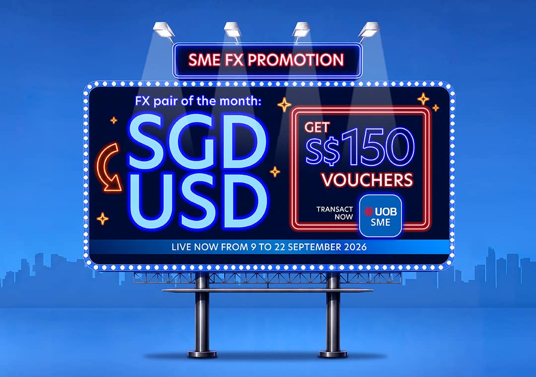 Get S$150 vouchers for SGD/USD online FX transactions