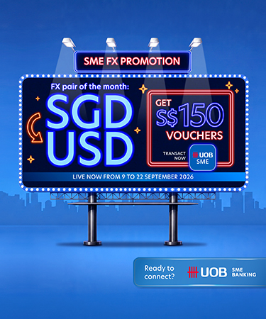 Get S$150 vouchers for SGD/USD online FX transactions