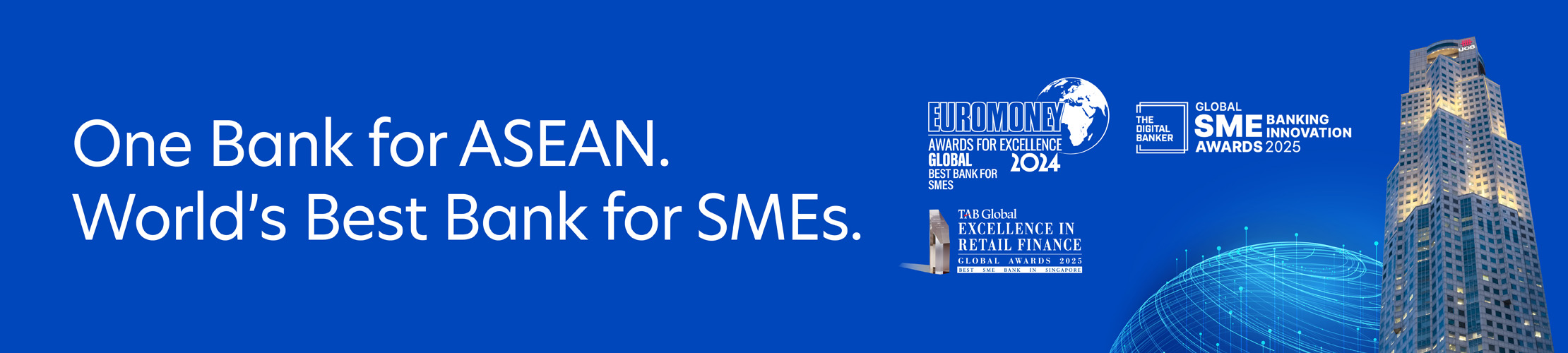 One Bank For ASEAN. World's Best Bank for SMEs.