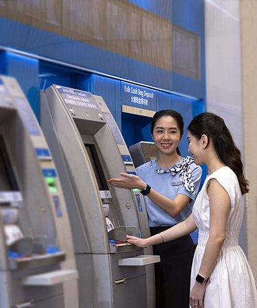 Get more banking done at our ATMs