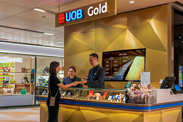 UOB Gold, Changi Airport