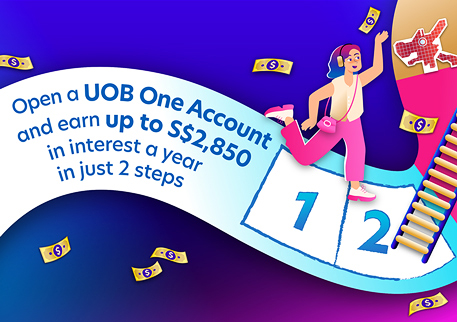 1. Open a UOB One Account