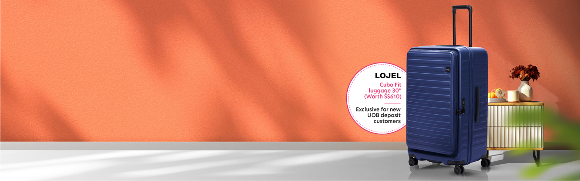 Get a LOJEL Cubo Fit luggage 30”