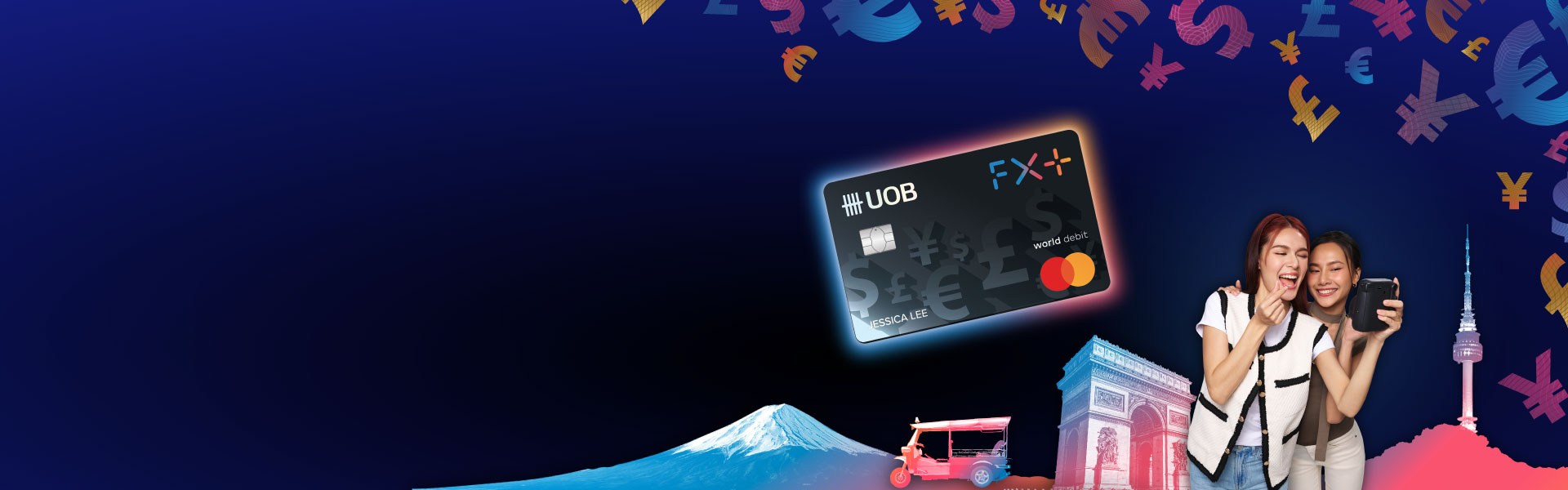 UOB FX+ Debit Card and Account – More than a travel wallet