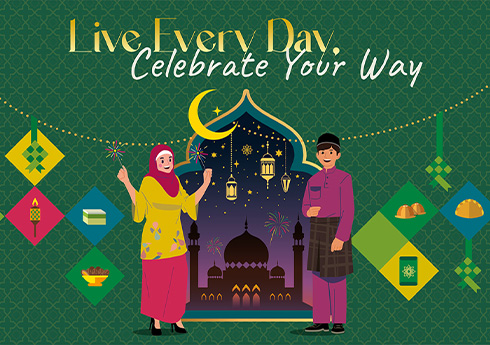 Share in the warmth of Hari Raya with NETS! 