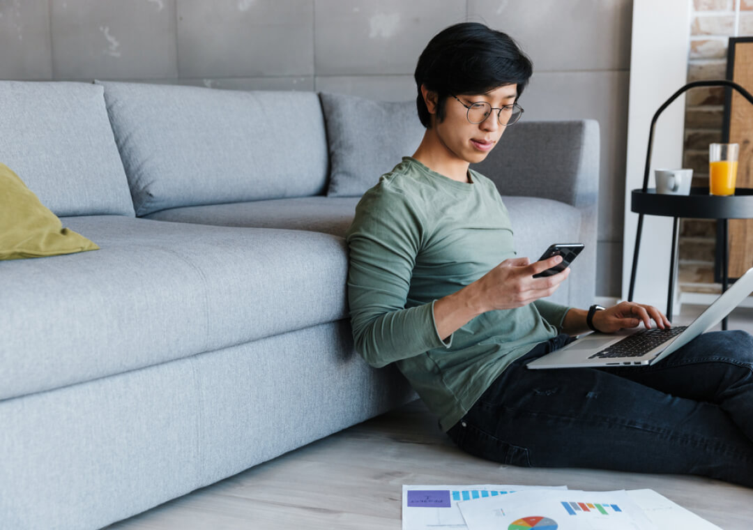Enjoy secure banking with instant notifications