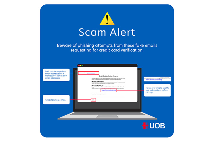 Phishing scam