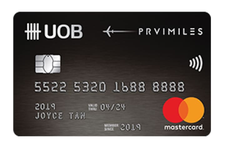 /UOB PRVI Miles Card: Get over 44,000 miles!