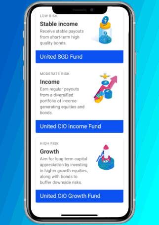 Select ‘Income’ for United CIO Income Fund or ‘Growth’ for United CIO Growth Fund