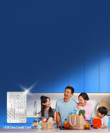 UOB One Credit Card – Get up to 20% cashback on daily spend