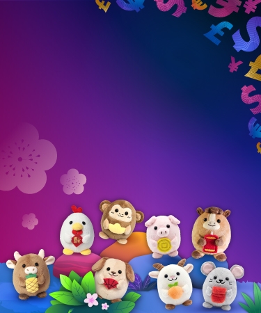 Snag your free lucky zodiac plushie charm!