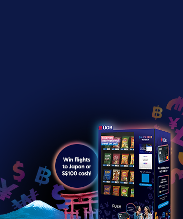 Taste the world & win with UOB FX+