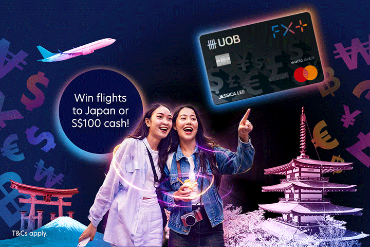 Taste the world and win with UOB FX+
