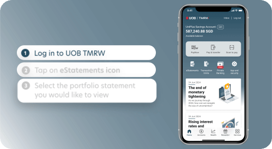 Access your eStatements