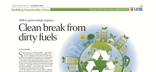 Clean breaks from dirty fuels