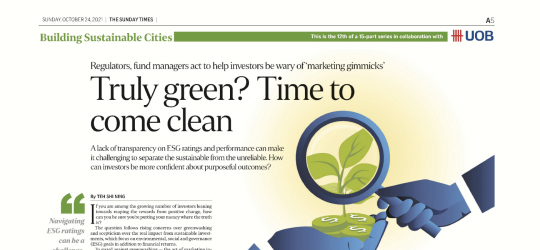 Truly green? Time to come clean