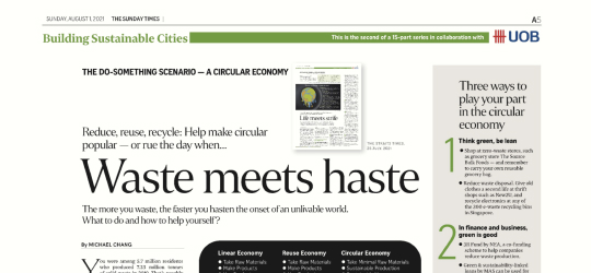 Waste meets haste