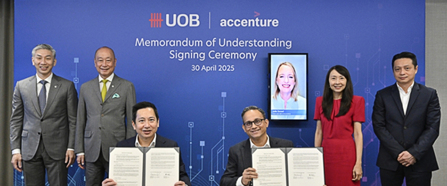 UOB and Accenture collaborate to transform customer experience using advanced technologies including GenAI