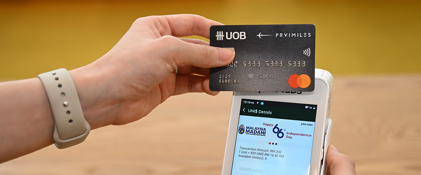UOB pioneers cross-border card rewards redemption for Singapore customers, strengthening Malaysia-Singapore Consumer Connectivity