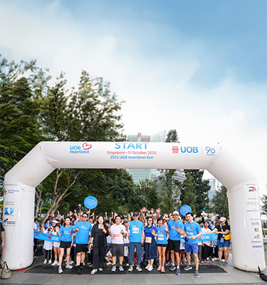 UOB raises S$3.1 million for 25 charities through 2025 UOB Heartbeat Run