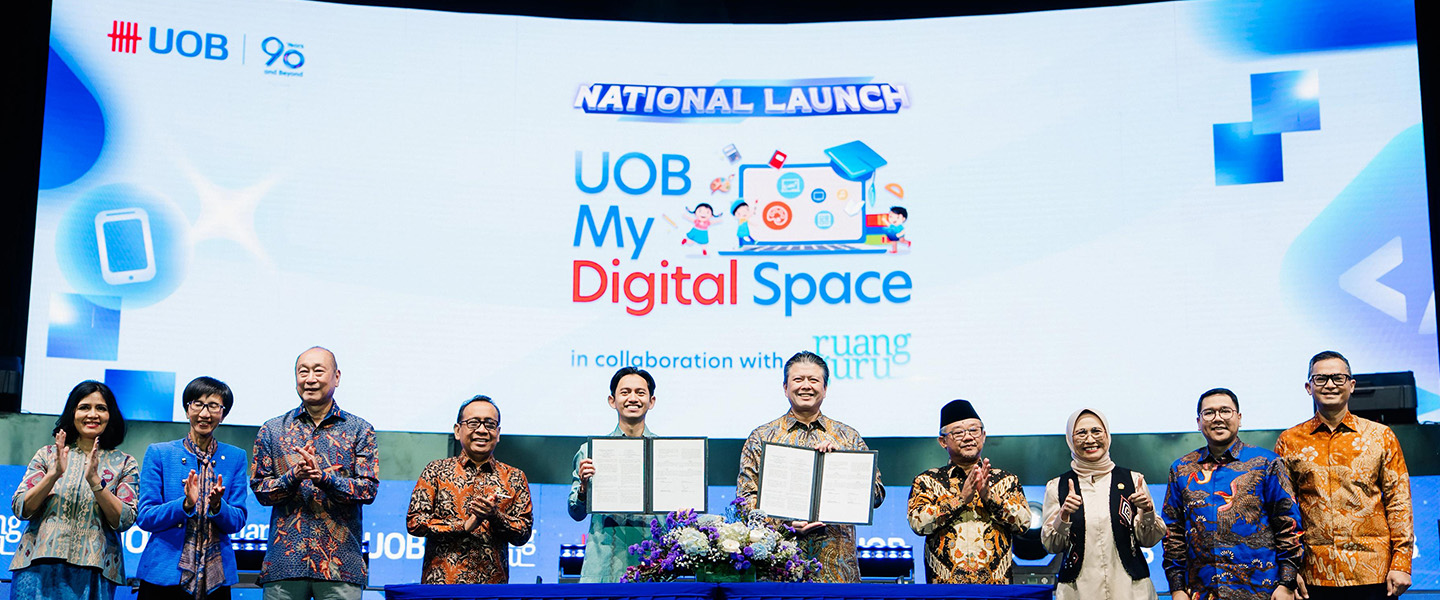 UOB partners Ruangguru to equip 90,000 Indonesian students with digital skills as part of UOB My Digital Space programme