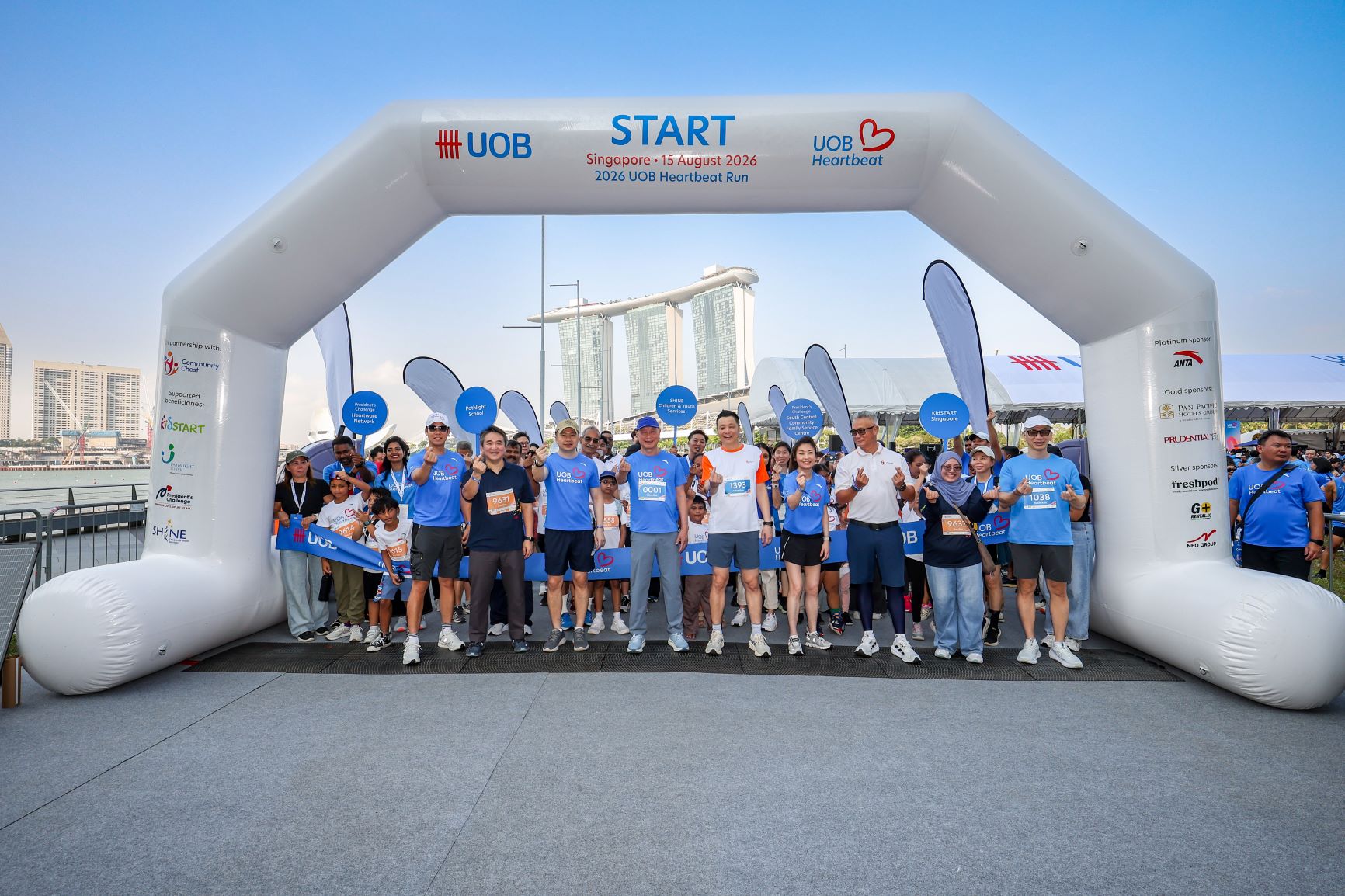 UOB raises S$1.4 million for charities through 2026 UOB Heartbeat Run in Singapore
