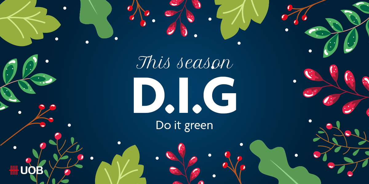 this season DO IT GREEN