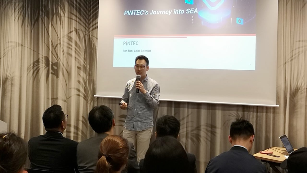Pintec’s Chief Scientist Mr. Ren Ran talked about the FinTech company’s experience in expanding into ASEAN.