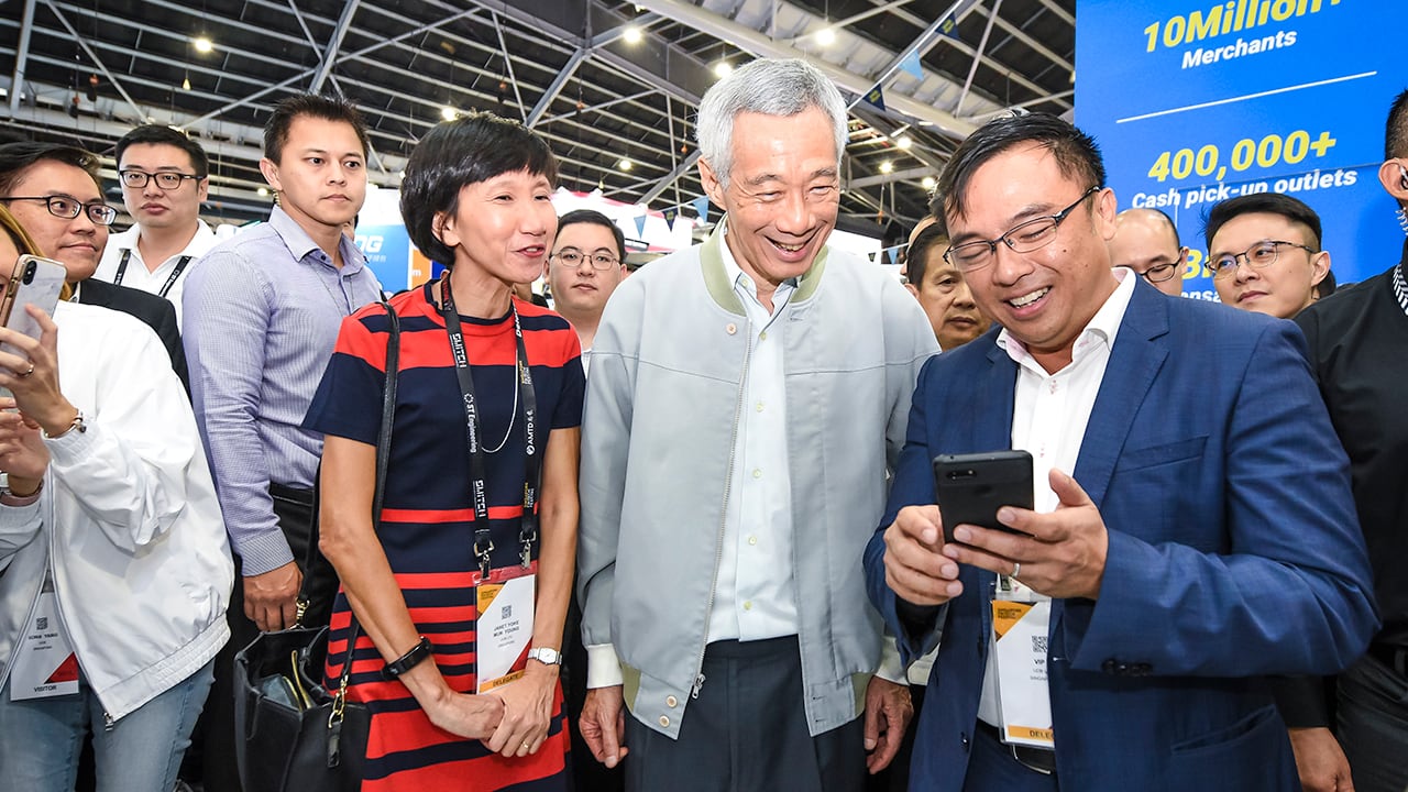 A visit from Singapore’s Prime Minister, Mr Lee Hsien Loong