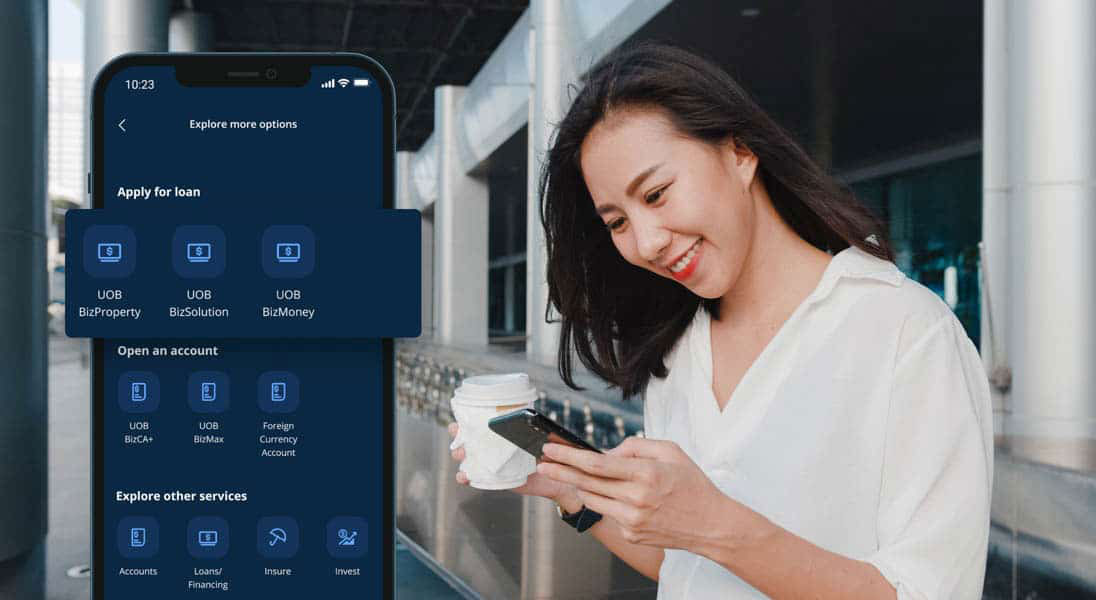 UOB SME app